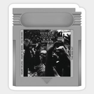 Black Messiah Game Cartridge Sticker